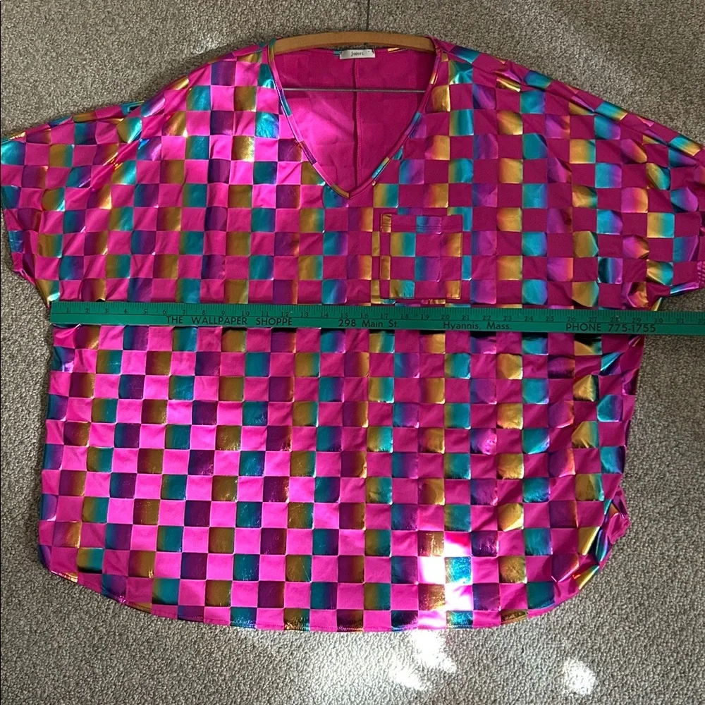JODIFL Fuchsia Top - Picture 6 of 7